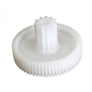 Шестерня мясорубки Помощница из блока шестерен средняя D=66/20 H=37/15 d=8mm, 11 и 65 прямых зубьев