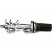 Шнек мясорубки Braun   L=145mm  + втулка