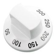 Ручка регулировки температуры белая для духовки Мечта