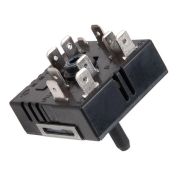 Переключатель конфорки электроплиты EGO 50.55021.100  двухзонный	черн