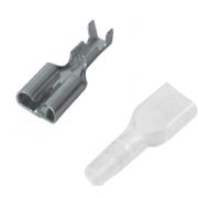 Клемма в изоляции для провода 4,8мм (мама)