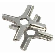 Нож мясорубки Moulinex посадка шестигранник, плоский