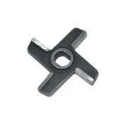 Нож мясорубки МИМ 600 двухсторонний  (с буртом)