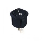 Кнопка водонагревателя круглая  одноклав (6,5А 250В)