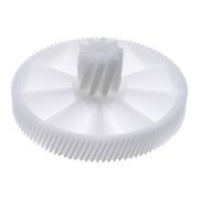 Шестерня мясорубки Kenwood MG350/360 большая D=84/20 H=34/12 d=7mm, 9 и 85 косых зубьев