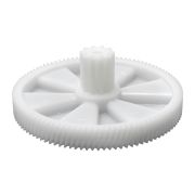 Шестерня мясорубки Kenwood большая D=97/20 H=34/12 d=7mm, 10 прямых и 103 косых зубьев